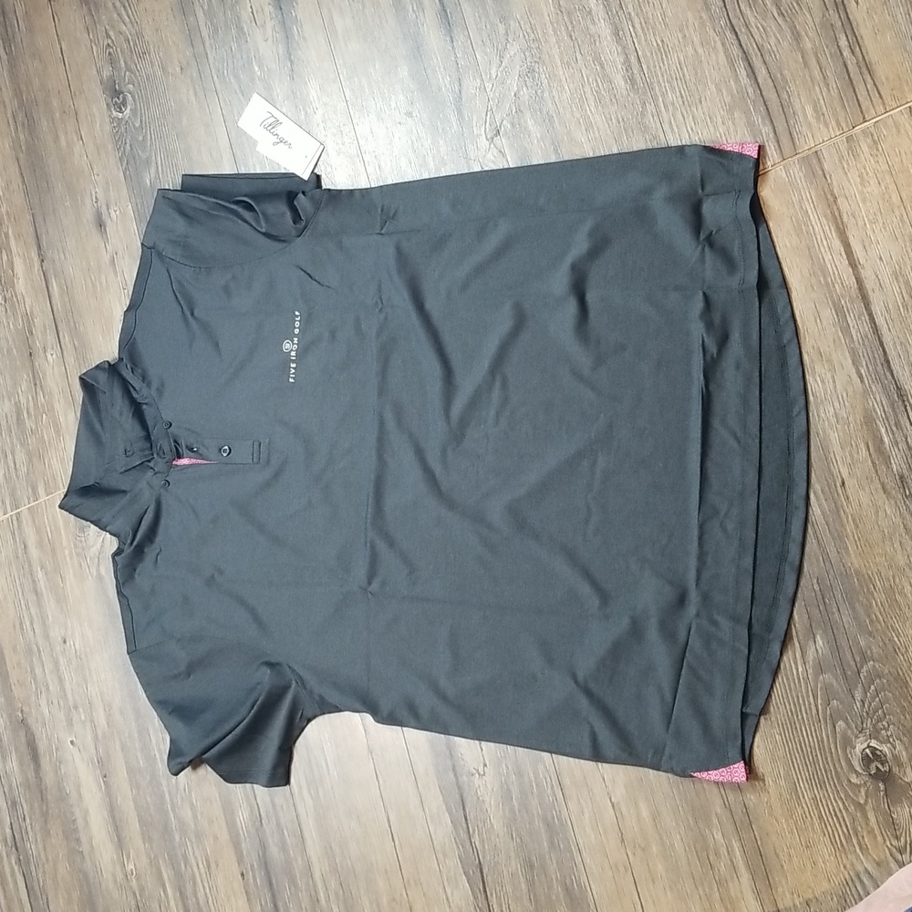 NWT Tillinger golf shirt, large